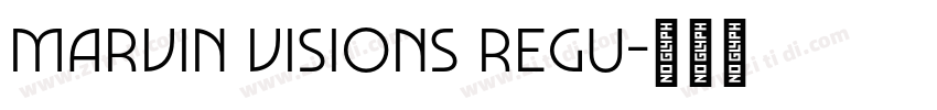 marvin visions regu字体转换 marvin visions regu字体转换